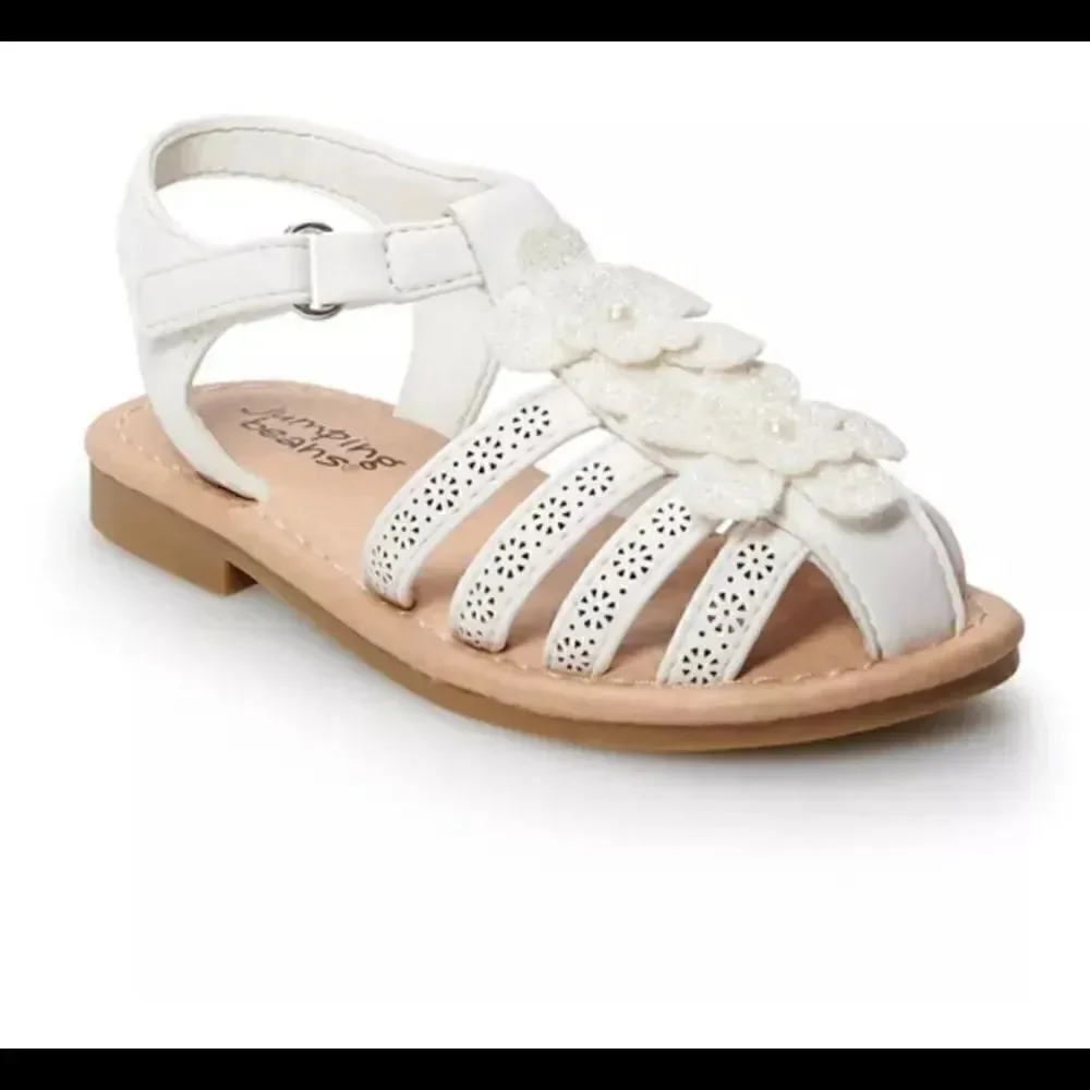 JUMPING BEAN Girls Dazzling Fisherman Sandals